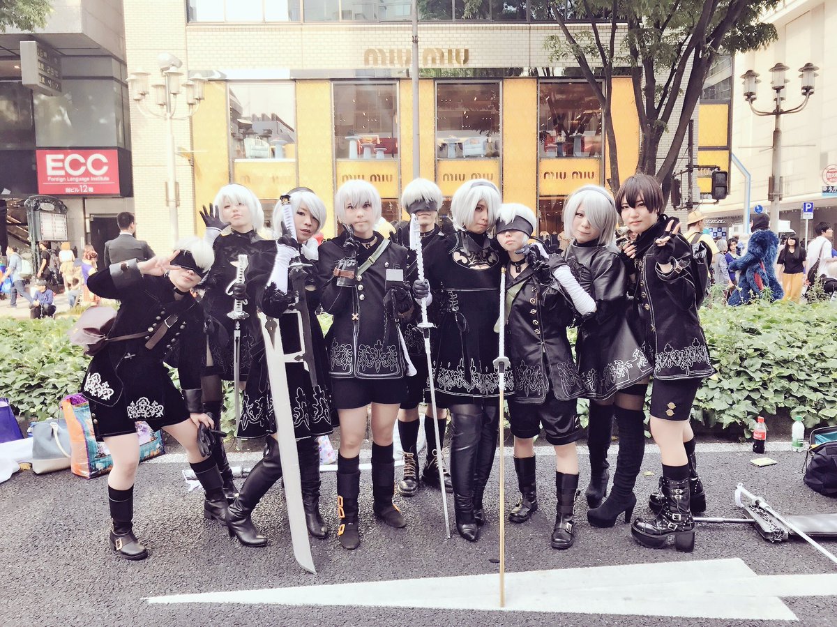 تويتر とら松 على تويتر Nier コス まさかのヨルハ部隊結成できてビックリ 4sくんで参加させていただきました ホココス ホココスニーア合わせ ニーアオートマタ T Co Qzti0dpbtm