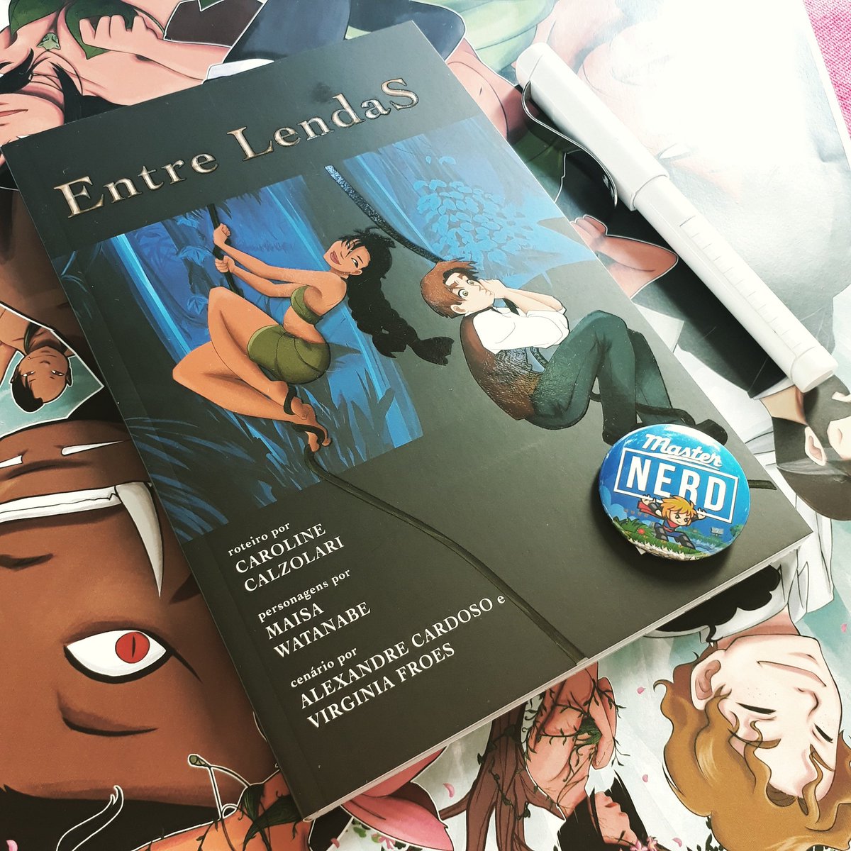 hqentrelendas's tweet photo. Hoje tem mais #MasterNerd! Bora? 😉 #quadrinhos #comics #hq #manga #cuiaba https://t.co/DGjwSfSzGx