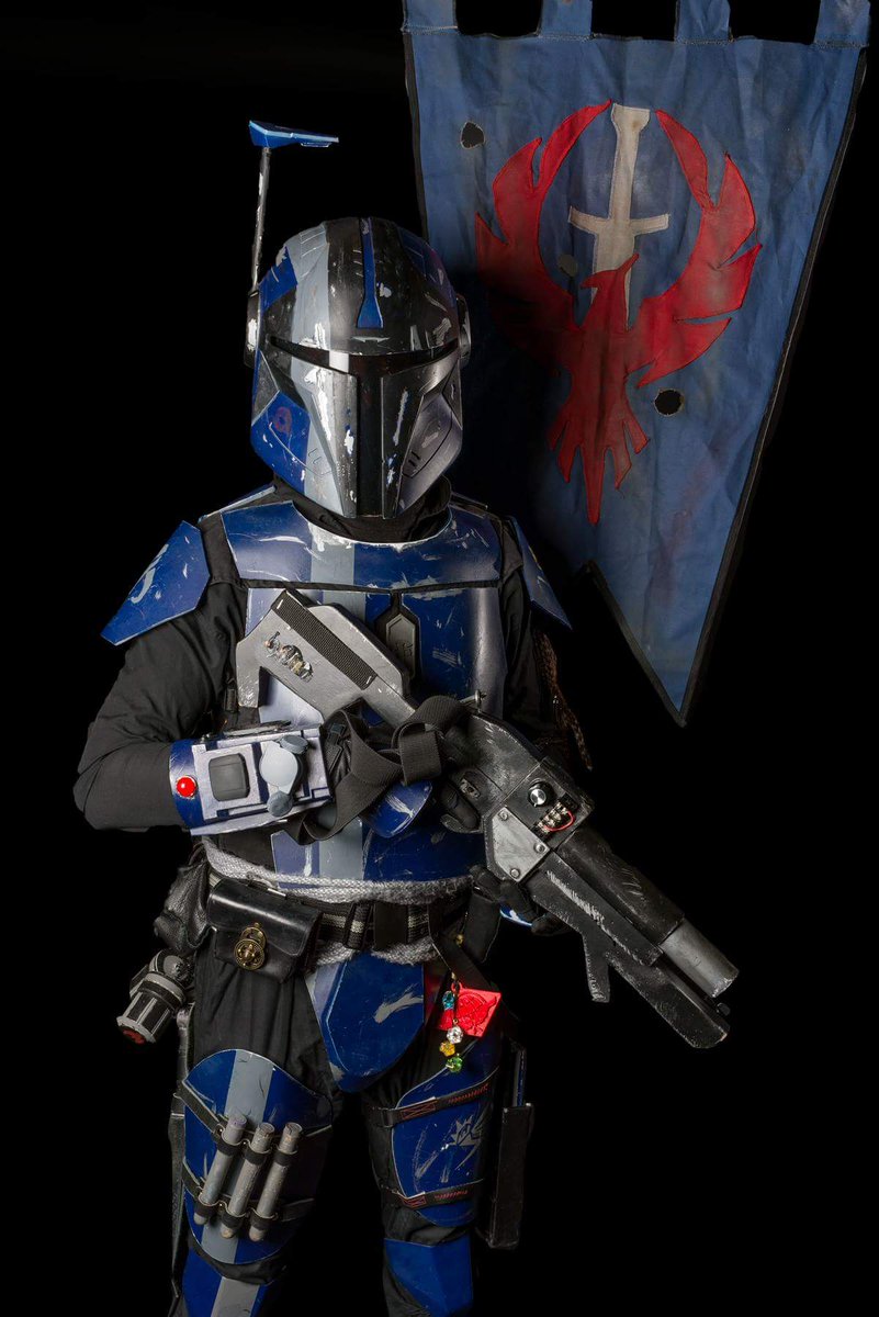 KyrimorutClan's tweet photo. Jorad standing tall and prideful #starwars #mandalorianmercs #kyromrutclan #mmcc #mandolife https://t.co/KpQNwojRsU