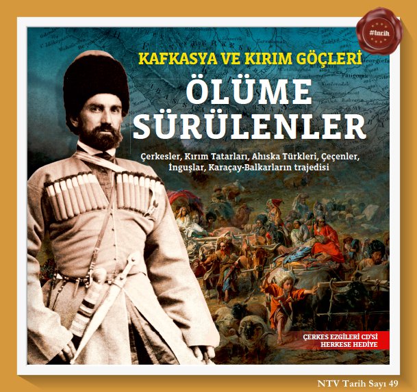 153 yıl önce bugün Kafkas halklarının Rusya'dan Karadeniz'e ve Osmanlı coğrafyasına ölümcül koşullar altında sürgünü başladı. #21Mayıs1864