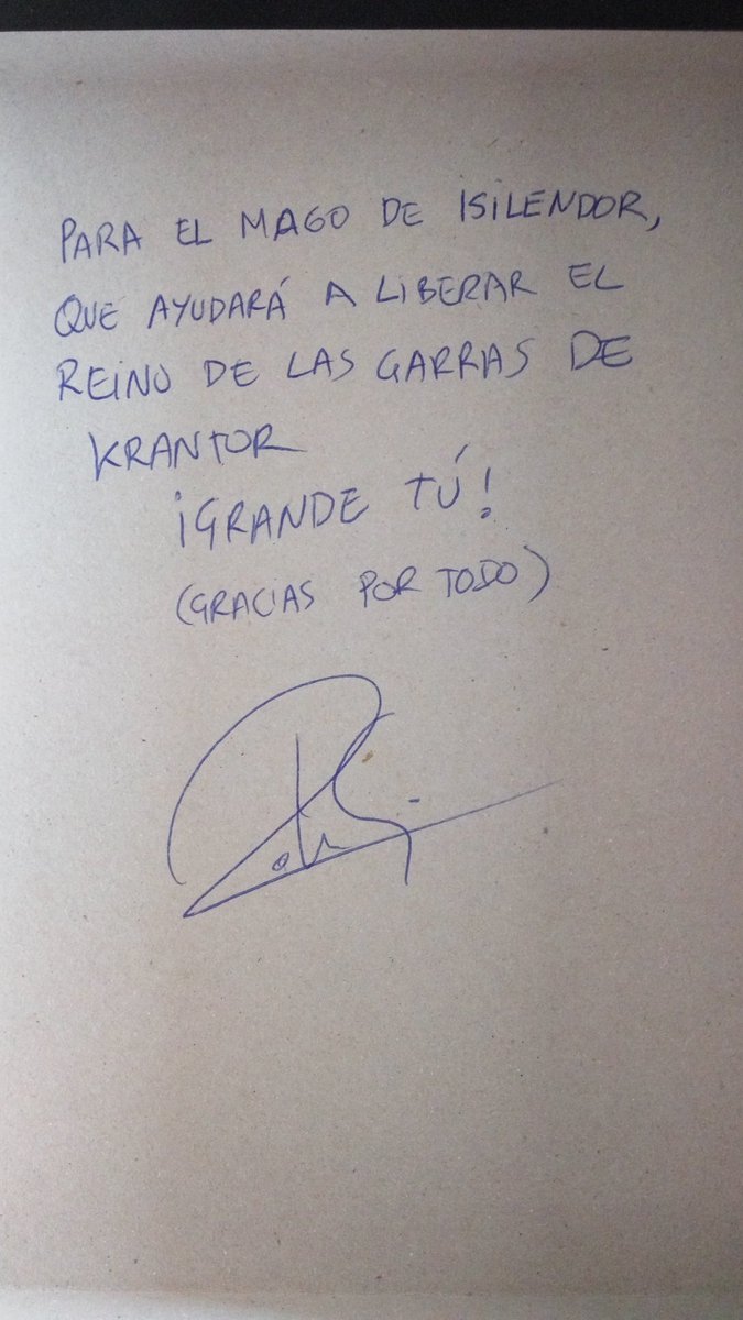 Qué grato es leer esta dedicatoria cada vez que jugamos a #NoTimeForHeroes . De nuevo <a href="/lore__vg/">Lorena Vilches</a> me ha medido el lomo con Idril la arquera 🎯🎯