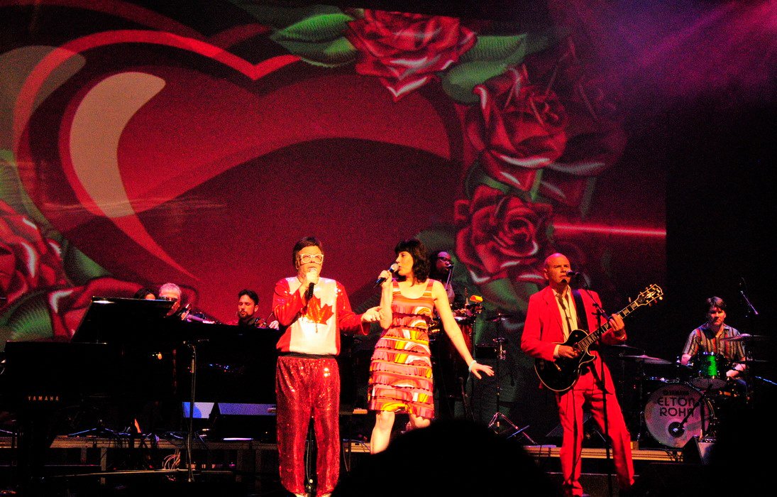 EltonRohn's tweet photo. Our show @SandersonCentre for Brantford #ontario150 #canada150 Shot by special guest @johnrrowlands #Brantord #canada411 https://t.co/nvunZQfV1X