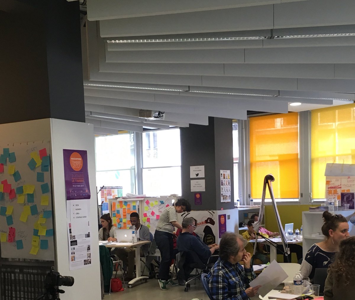 gousseta's tweet photo. Prête pour le jury #HackTimbre @labodeledition !! https://t.co/WhwuNeeGEM