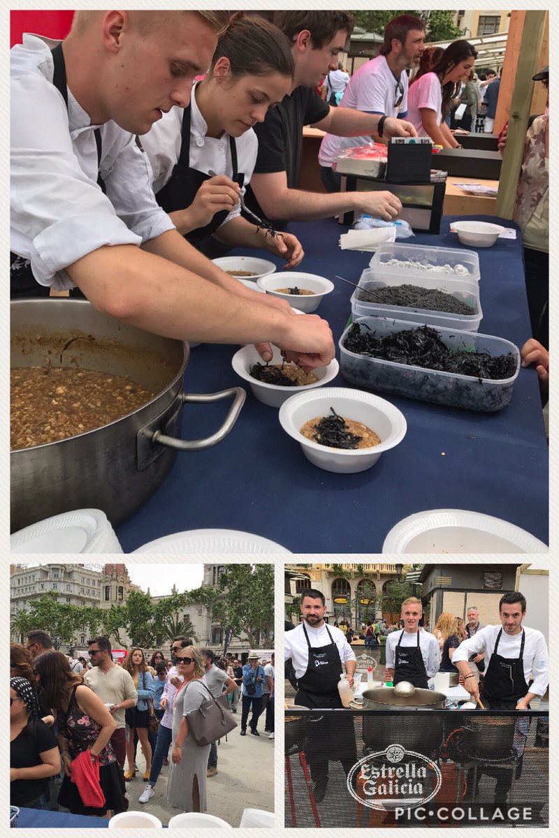 #Tastarros El Poblet de <a href="/QiqeDacosta/">Quique Dacosta 🪼🍊</a> con su Arroz Cenizas. Felices por esta magnífica jornada con todos vosotros! <a href="/fuegoamigo_SR/">Santos Ruiz</a>