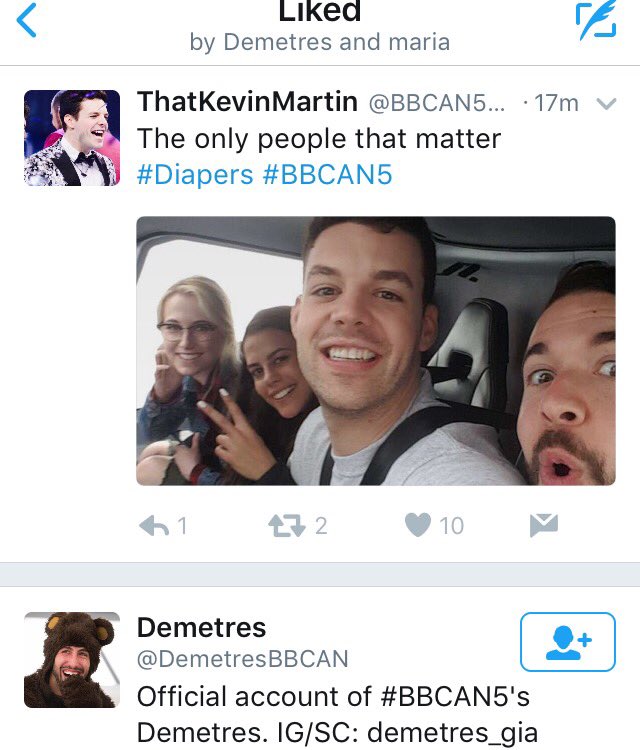 BBCAN5Kevin's tweet photo. Even Demetres knows 😂💀 #BBCAN5 https://t.co/7IunNrepAe