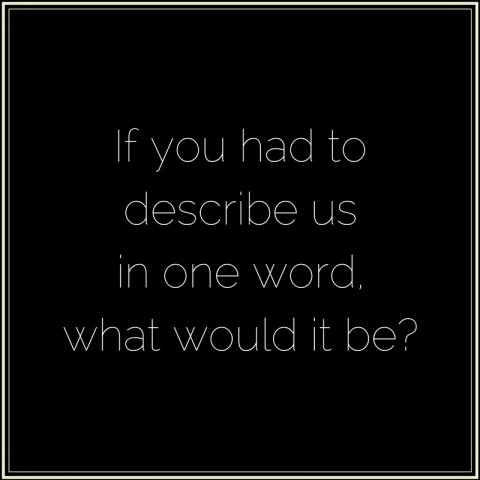 We're dying to know!