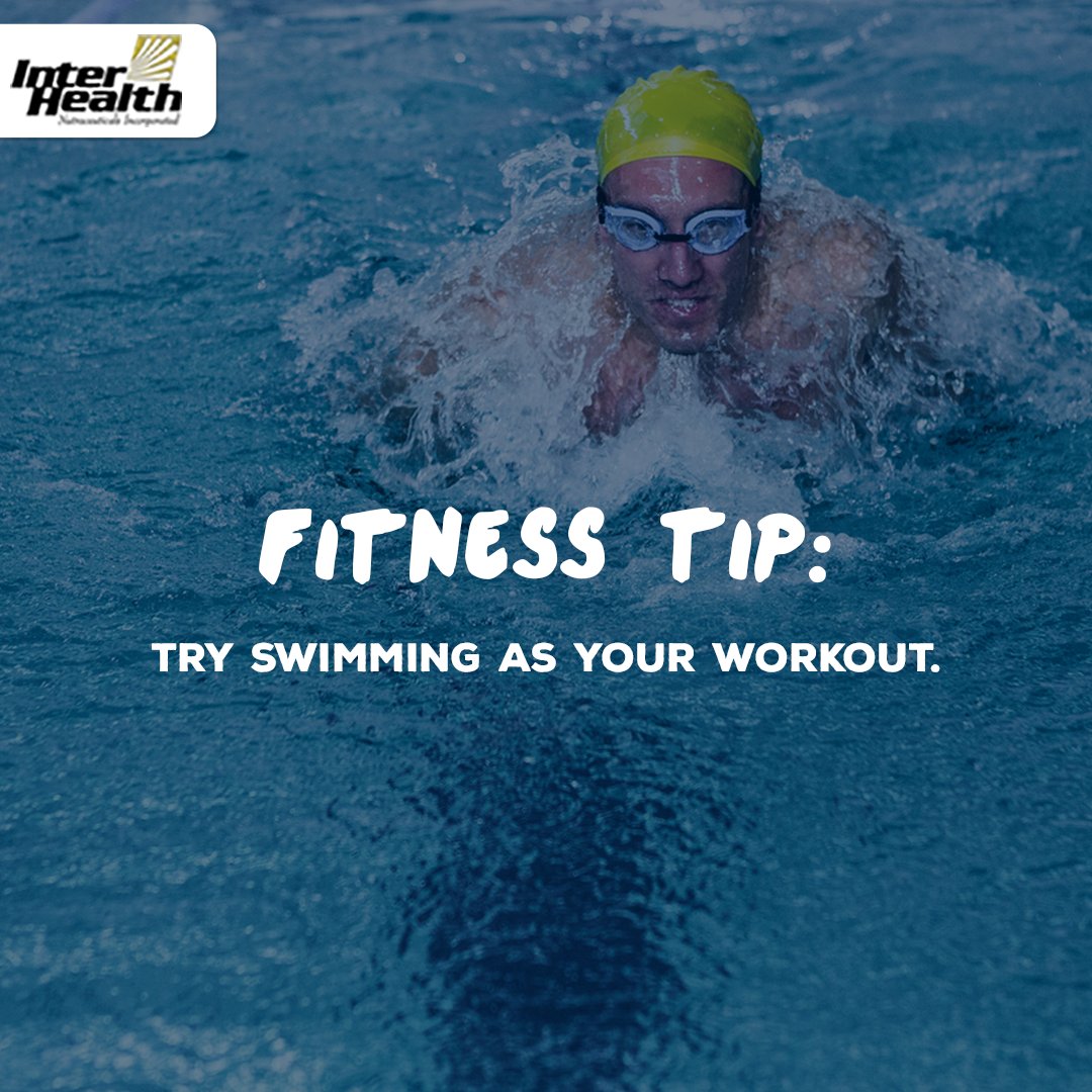 InterHealthNI's tweet image. Swimming is an excellent way to get in a cardiovascular workout without breaking a sweat. #FitnessTip