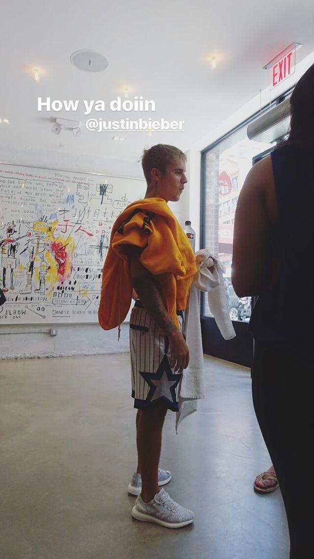 JustinBieberBSL's tweet photo. Justin Bieber hoje em NY. (21 de maio):

#JustinBBMAs https://t.co/vB85YuqItj