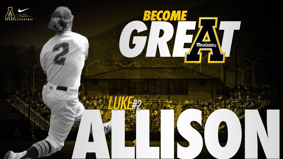 Luke_Allison7's tweet image. Extremely excited to announce that I will be continuing my baseball career at Appalachian State University. #GoMountaineers