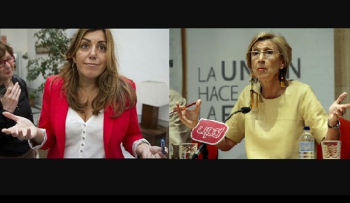 LosPeperos_SA's tweet photo. A Susana Díaz se le acaba de quedar una cara de Rosa Díez que no se le va a quitar en la vida. https://t.co/RtmjVhQq2j