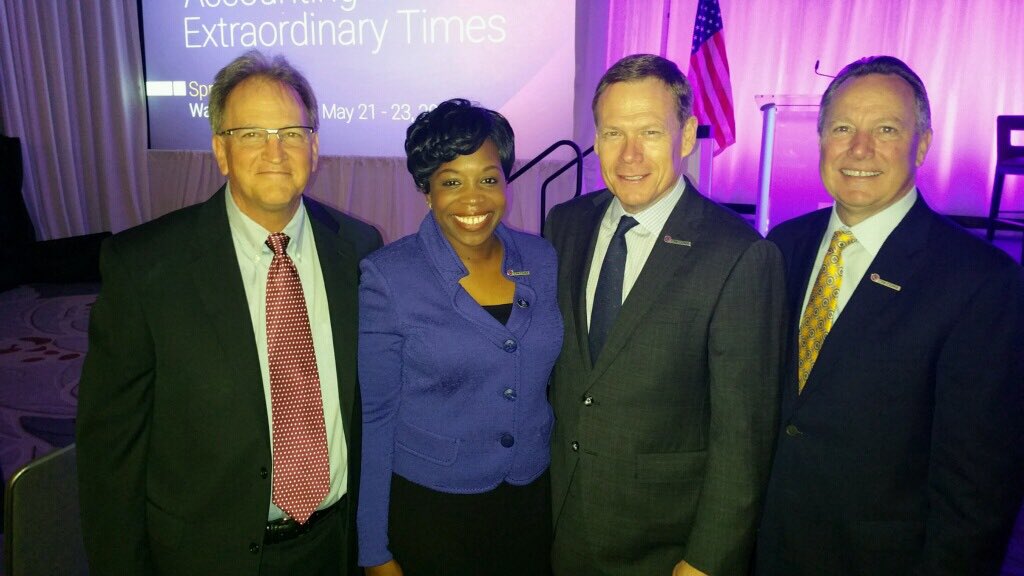 Accounting in Extraordinary Times. #AICPAGC17 . Proud to be a part of some terrific leaders representing our profession in DC this week.