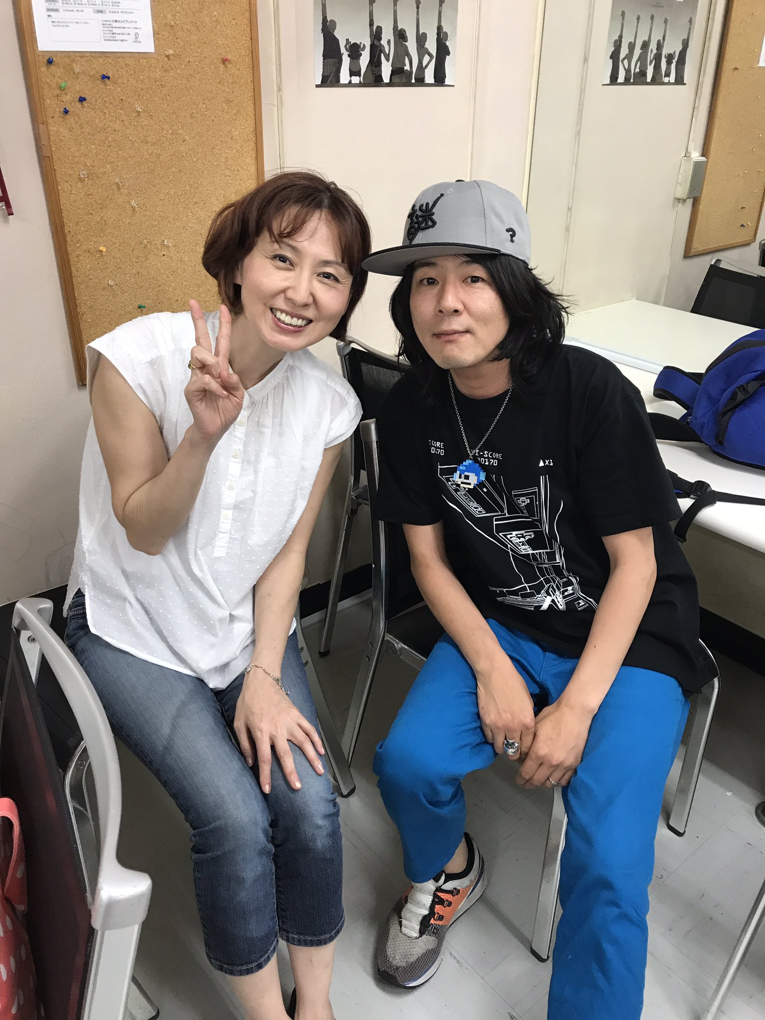 Twitter 上的 Mcu 本日のライブ 楽屋での1枚 まさにダイヤモンド 今野登茂子様 プリンセスプリンセス T Co Nvbwpfpzct Twitter