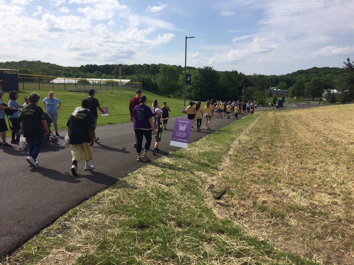 Beautiful morning for BC March for Babies <a href="/DonnaSteff/">Donna Steff | she/her</a> <a href="/HMJHS_Vikings/">Hopewell Junior High</a> @nhs_njhs <a href="/MarchForBabies/">March for Babies</a> <a href="/nmlash/">Nicole</a>