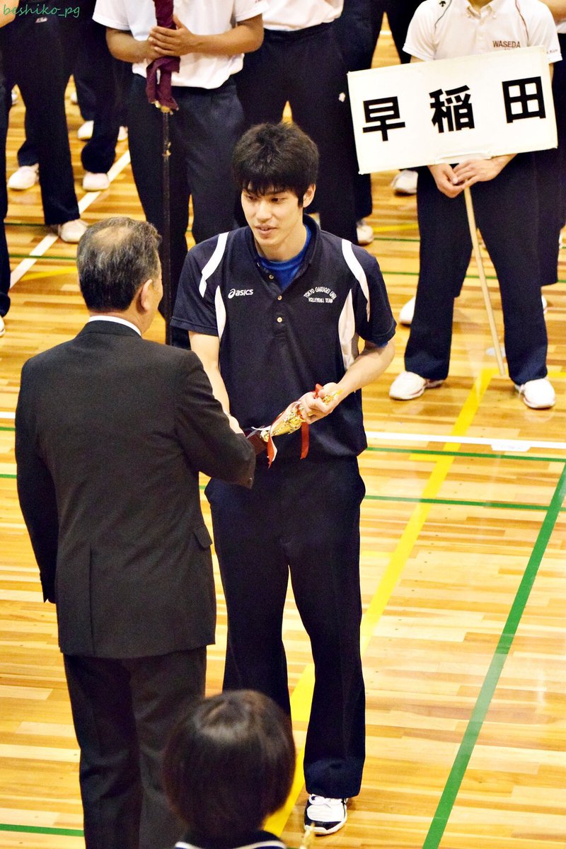 B E S H I K O 東京学芸大学 ３小野遥輝 18内田泰基 ブロック賞 セッター賞 共に初受賞おめでとうございます 関東大学バレー1部リーグ