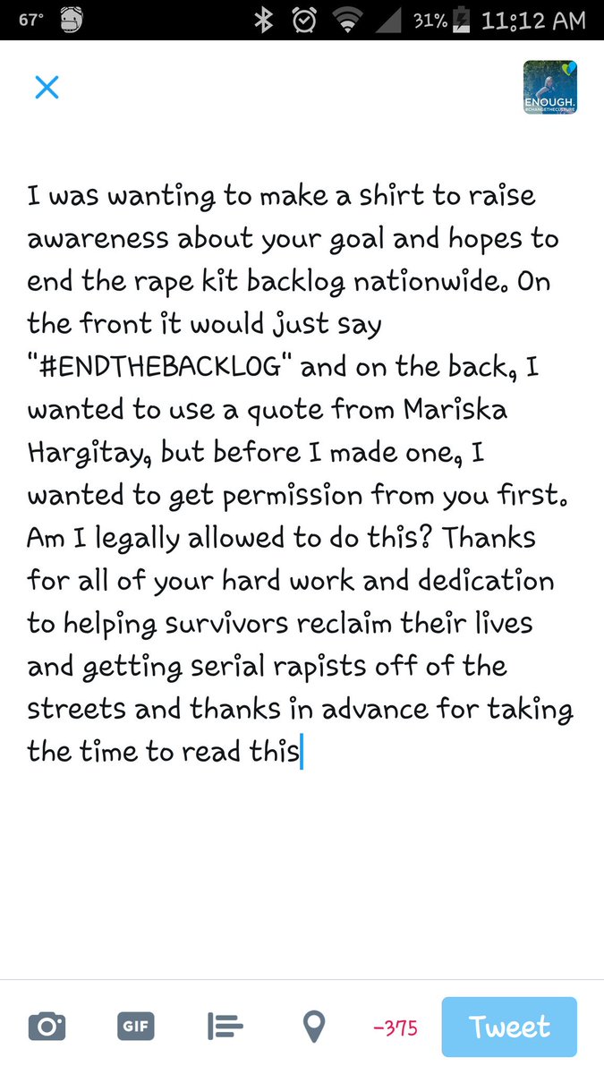 kaylagarbutt's tweet photo. Can someone help me with this question? Please! #WantingToRaiseAwareness #ENDTHEBACKLOG #Shirt https://t.co/2XEbvXG14F