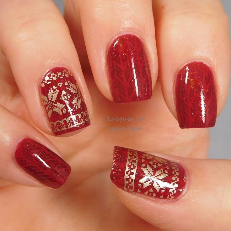 Beautiful nails by @lacquerorleaveher from Instagram! She used our MM84XL plate to achieve this look!
http://www...