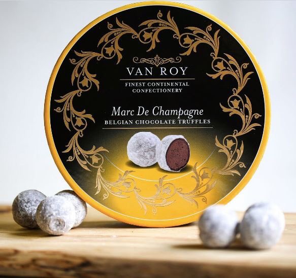sarundschocs's tweet photo. Make your #weekend pop with #VanRoy's Marc de #Champagne Belgium #Chocolate #Truffles π₯ https://t.co/1GiHc2lLrS