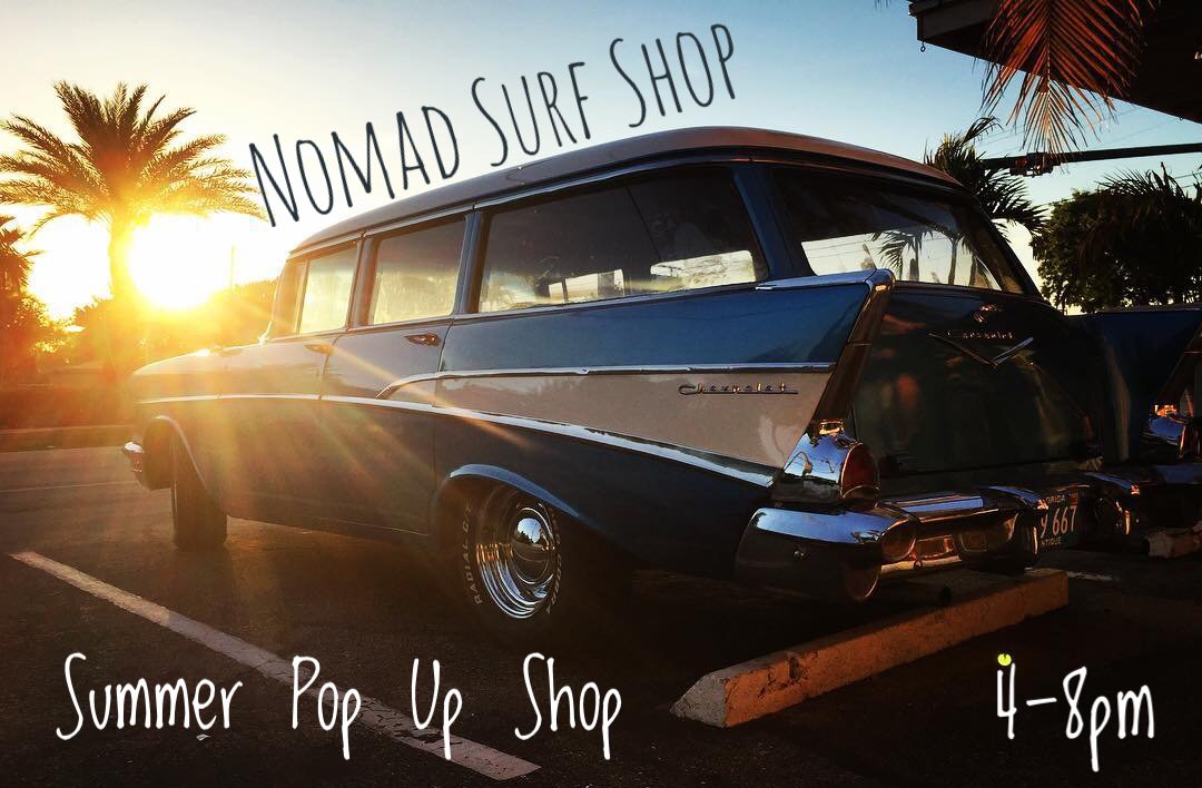 AtlanticCurrent's tweet photo. Nomad Surf Shop is hosting a Pop Up Shop today from 4-8pm w/ local vendors, live music, lite bites & more! #atlanticcurrent #nomadsurfshop https://t.co/ibwesBG2MB