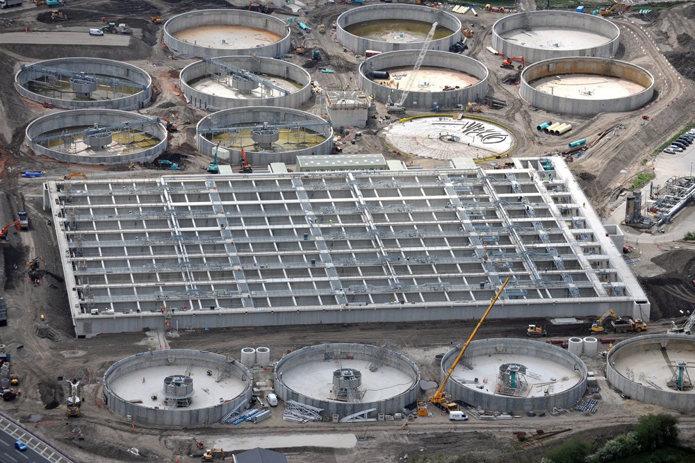 DAVYHULME WWTW - LAING O'ROURKE are showing good progress on this very large Project ow.ly/xO1H30bQkyt