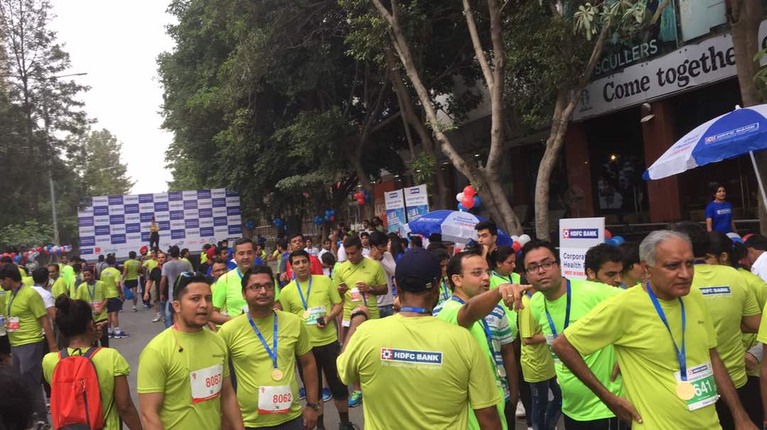 digiqom's tweet photo. What happened when @HDFC_Bank invited us to participate in a #CorporateHealthRun on a Sunday morning @ 5am? 
AWESOMENESS! 
Some photos here: https://t.co/0s0YSKBOXq