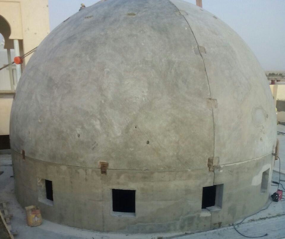 ucprecast's tweet photo. Precast concrete dome. #precastconcrete #precastworks #ultracreteprecast #ultracrete #precaster #precastslab #precastsite #precastdome https://t.co/cbf7VNk5Hs