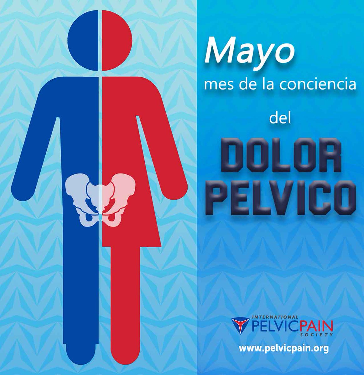 ¡El mayo es mes de la conciencia de #PelvicPain! Visita pelvicpain.org para información y recursos sobre diagnóstico y tratamiento.