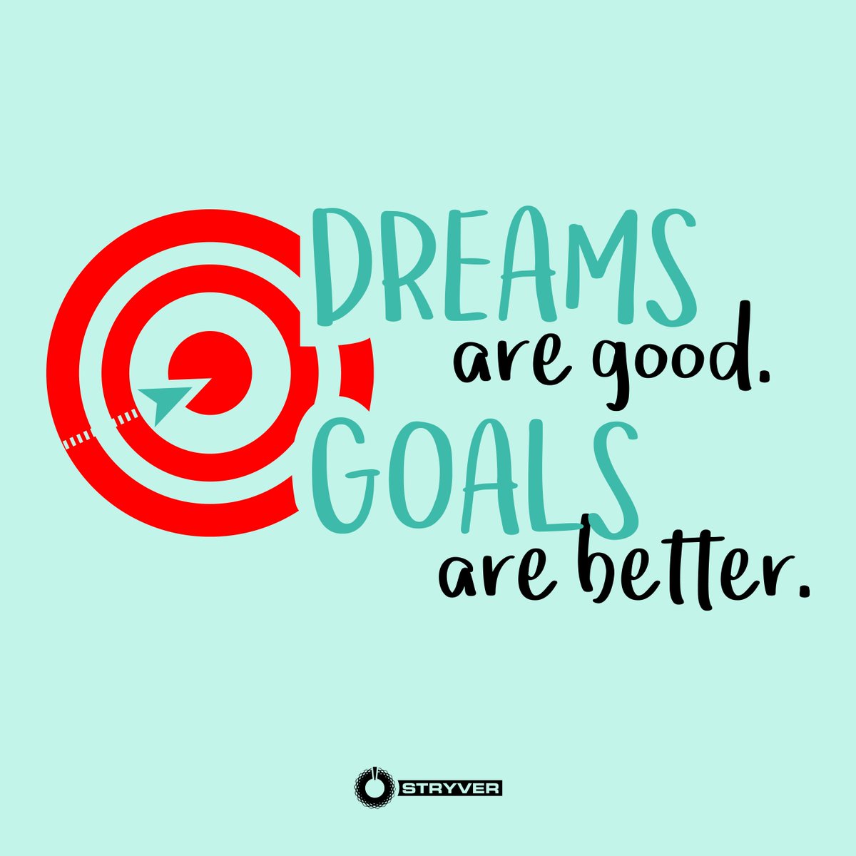 StryverLife's tweet photo. Dreams are Good. Goals are Better.
#stryver #stryverlife #motivation #entrepreneur #business #startuplife #goals
https://t.co/qUZBquewmI https://t.co/2IihP9kmlB