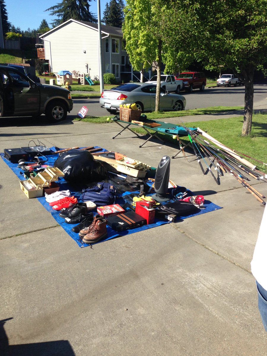Come support your second favorite soccer team at our team garage sale today! 6511 206th pl NE 98223!