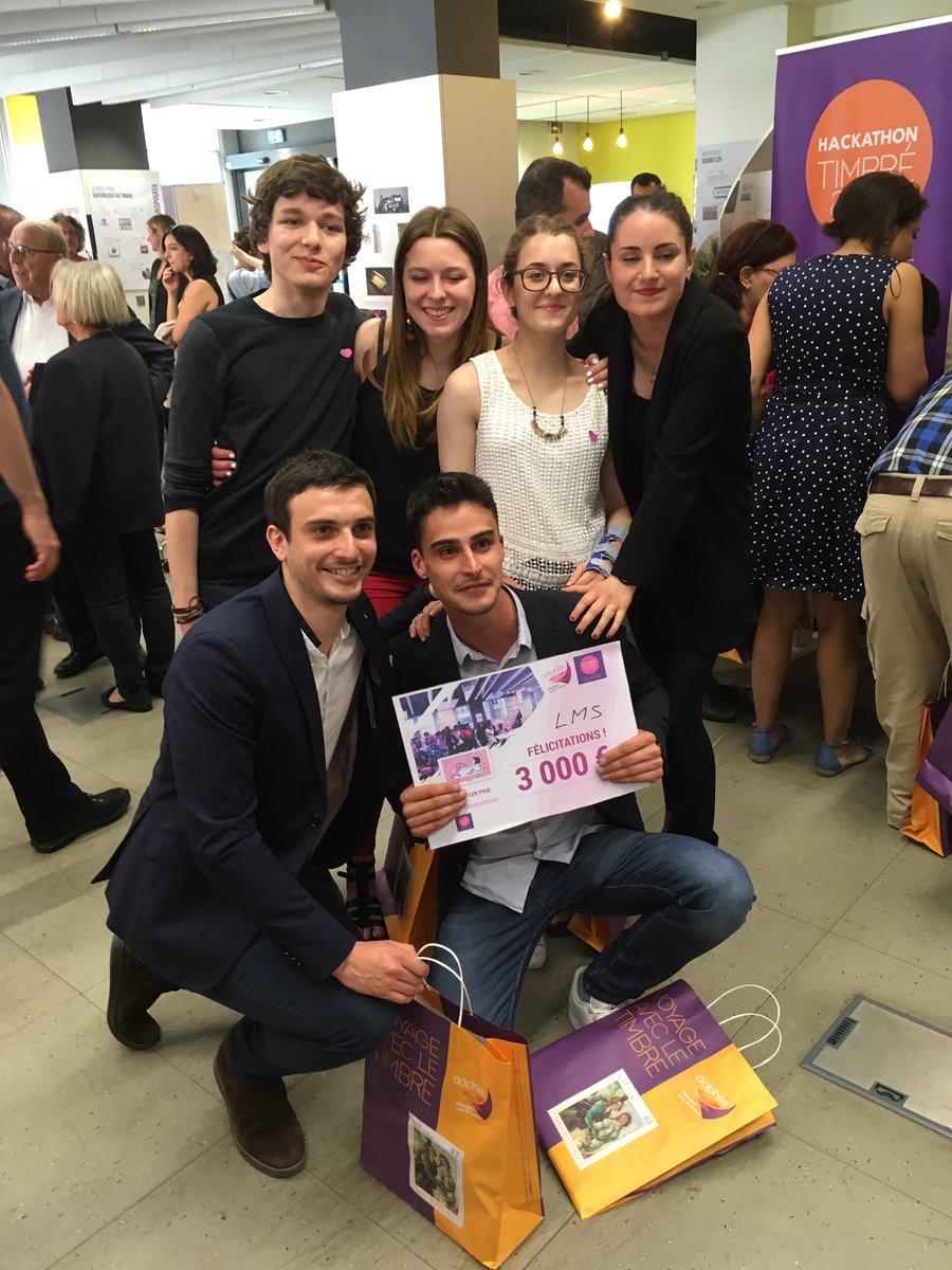 gousseta's tweet photo. Fin du #HackTimbre @labodeledition : Bravo et merci à tous les participants ! https://t.co/yR5YWnhrtR