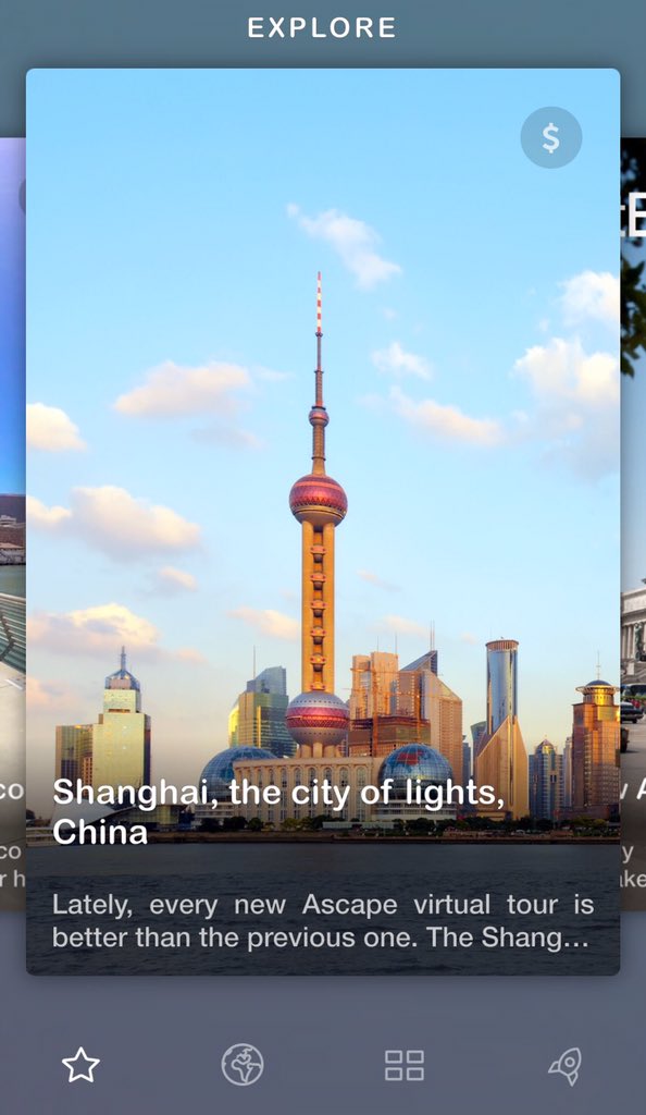 ascapevr's tweet photo. Our new tour of #Shanghai will make you google flights, hotels, and summer shorts. #VR #360video #virtualtravel https://t.co/aTaYyZ5Lm2