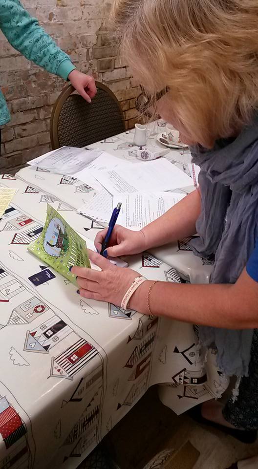 WAGauthors's tweet photo. Our #authors spend a lot of time #writing here @thecoconutloft @EMIAuthor @lucillerayner @ForderAuthor @suzancollins #impromtubooksignings https://t.co/9ezfxLLrT2
