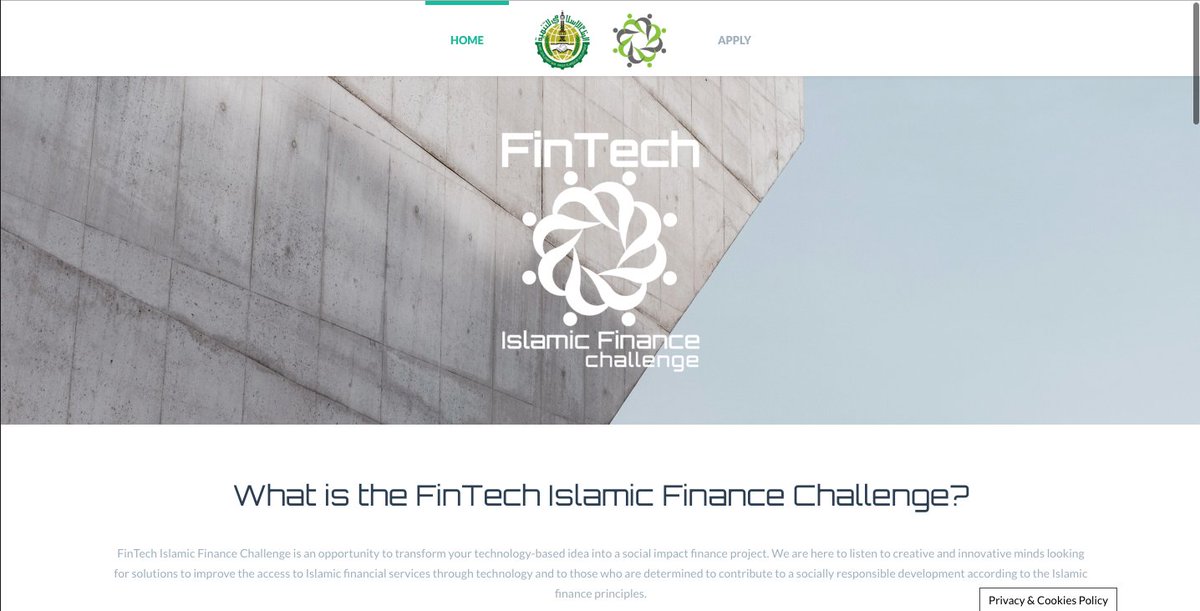 FinTechIsDB's tweet image. #FinTech projects #calling
Applications are open! Submit your project before Nov 30th, 2017
#FintechIsDB
Apply now!
isdbfintech.net/apply/