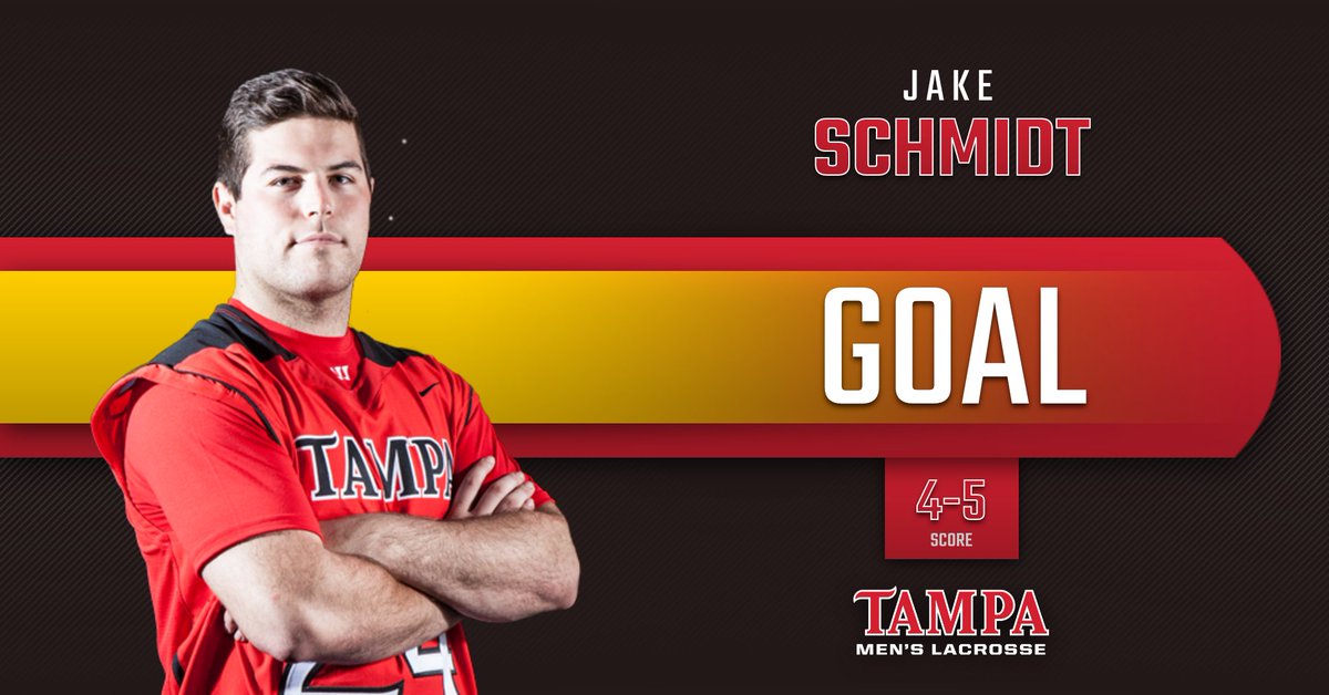 tampaspartans's tweet photo. Jake Schmidt gets the first #UTMLAX goal of the second quarter. The Spartans now trail the Saints by 1. #StandAsOne https://t.co/sdbuyo5n3d