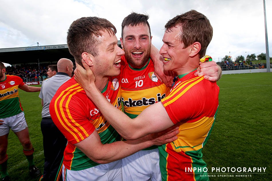 Inphosports's tweet photo. A great win for @Carlow_GAA over Wexford today in the @gaaleinster Senior Football Championship First Round! @LiveGAAResults https://t.co/R2mLOCFKmj