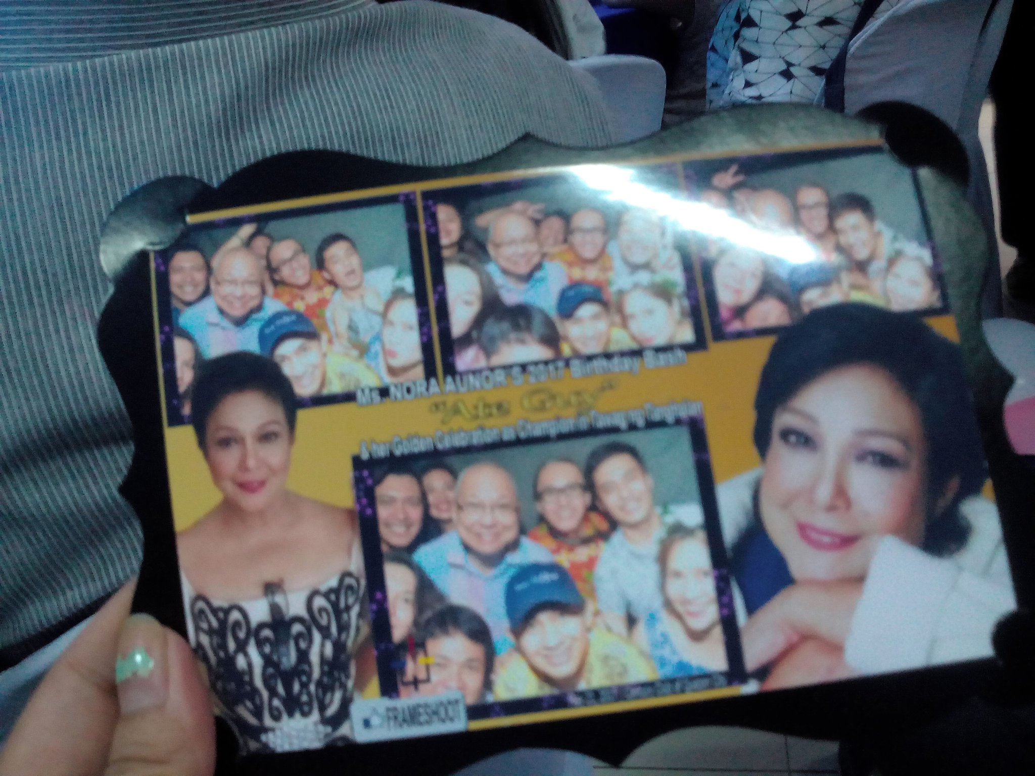HAPPY BIRTHDAY NORA AUNOR HAHAHAHAHA ANG SAYA 