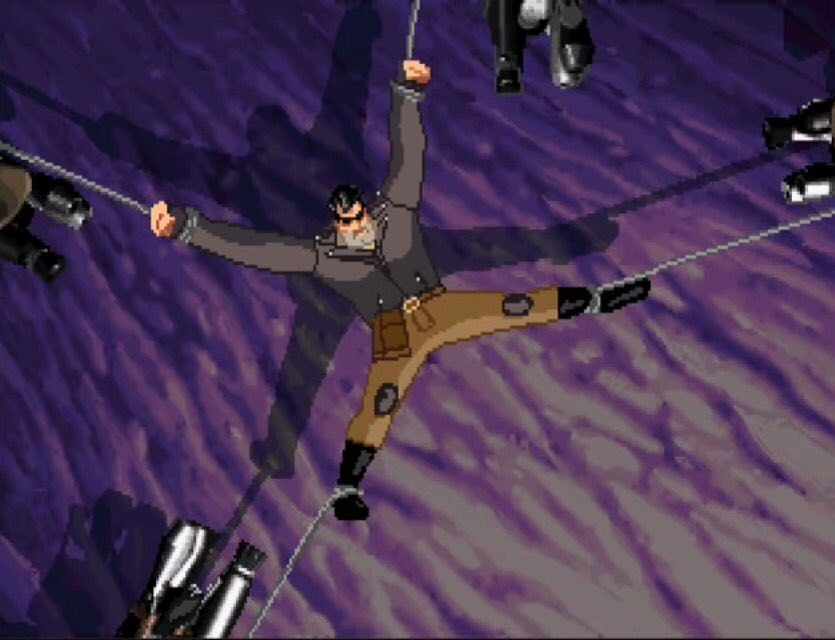 AdventurersCap's tweet photo. Full Throttle (1995)
----------------
#fullthrottle #fullthrottlegame #polecats #bikergang #ben #maureen #ripburge… https://t.co/5J3c4EbwTE https://t.co/JBnfaJLI8o