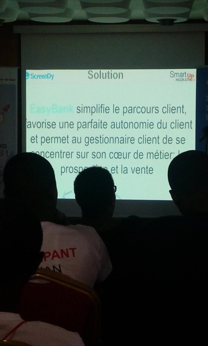 apovanessay's tweet photo. #SmartUp Abidjan #ScreenDy team6 go https://t.co/nKZidSKms7