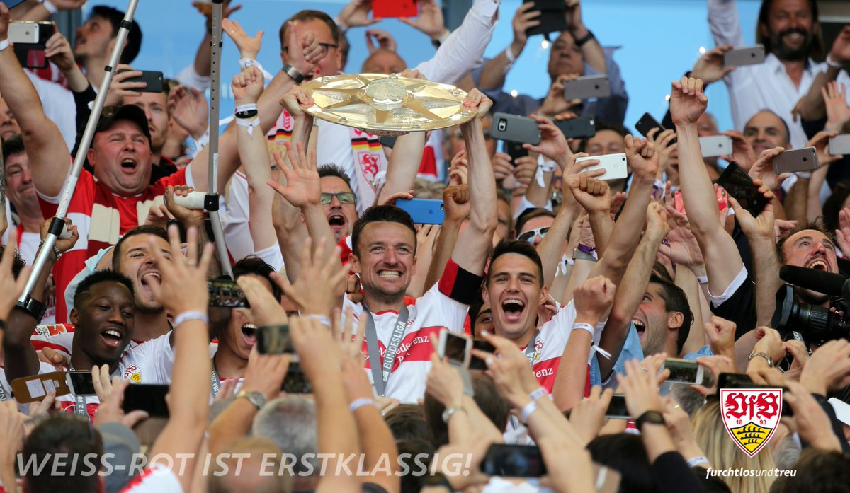 VfB's tweet image. JAAAAA! Da ist die Schale!!!! #VfB