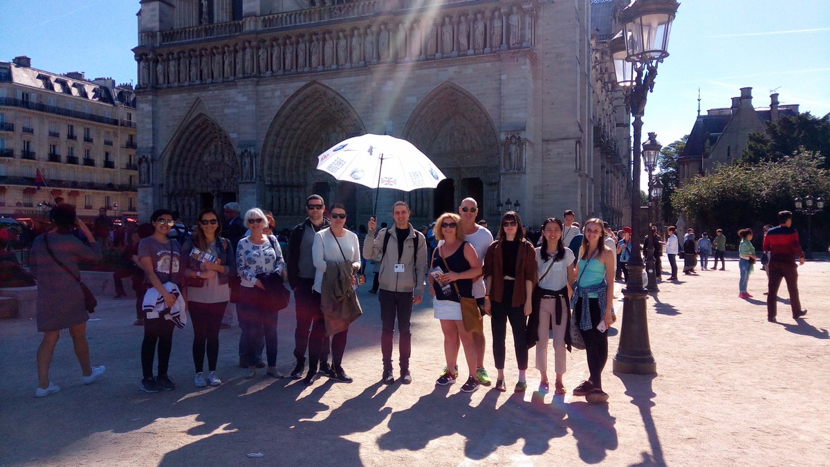 WUmbrellaTours's tweet photo. #english #Paris #freetour 21/05/17 with David 
Join us every weekend at 10.30 in #NotreDame cathedral https://t.co/jAU6996wpU