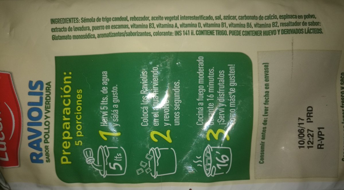 PatagonianGuy's tweet photo. Hoy develaremos el misterio de los #Raviolis de pollo pero sin pollo... #ComidaIndustrial #FeedLootHumano #MamaLucchetti #MeReCagaron https://t.co/3fIczsQtE3