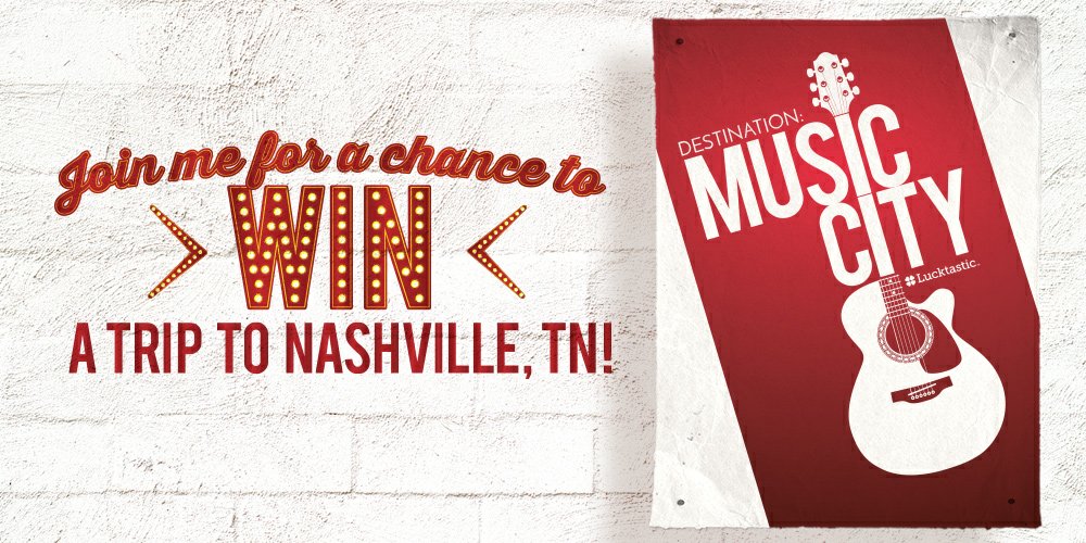 cellbl0ck's tweet photo. I could win a trip to Nashville, TN in Destination: Music City! https://t.co/X9tdv09oGv https://t.co/3lM8m4XZVc