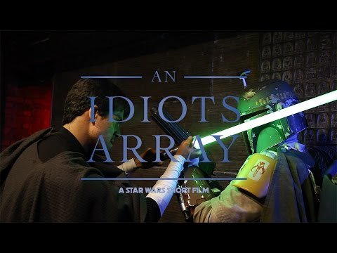 WatchOnMovies's tweet image. An Idiot's Array [18 min] - A game of Sabacc doesn't go as planned in this live-action Star Wars fan film. youtube.com/watch?v=XkkTmP…