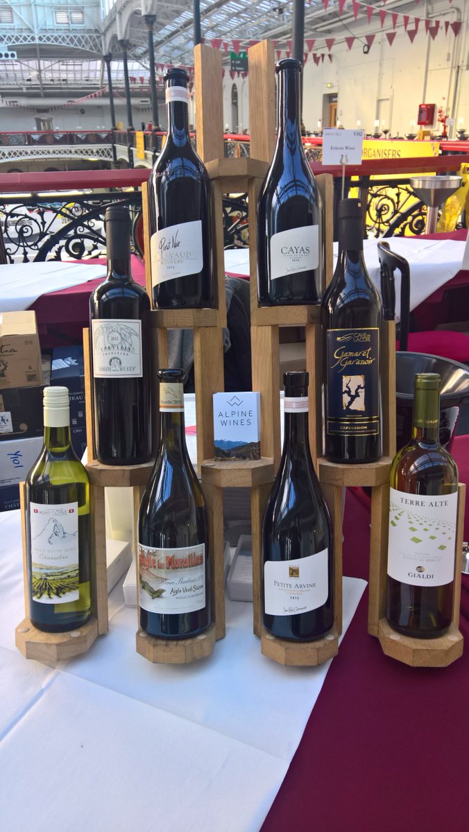 alpinewines's tweet photo. We are ready! #swisswine #liwf
Muses, Murailles, Balavaud, Cayas, Chasselas, Pinot, Cornalin, GaGa (ask us) and more https://t.co/7NEwIKlMa0