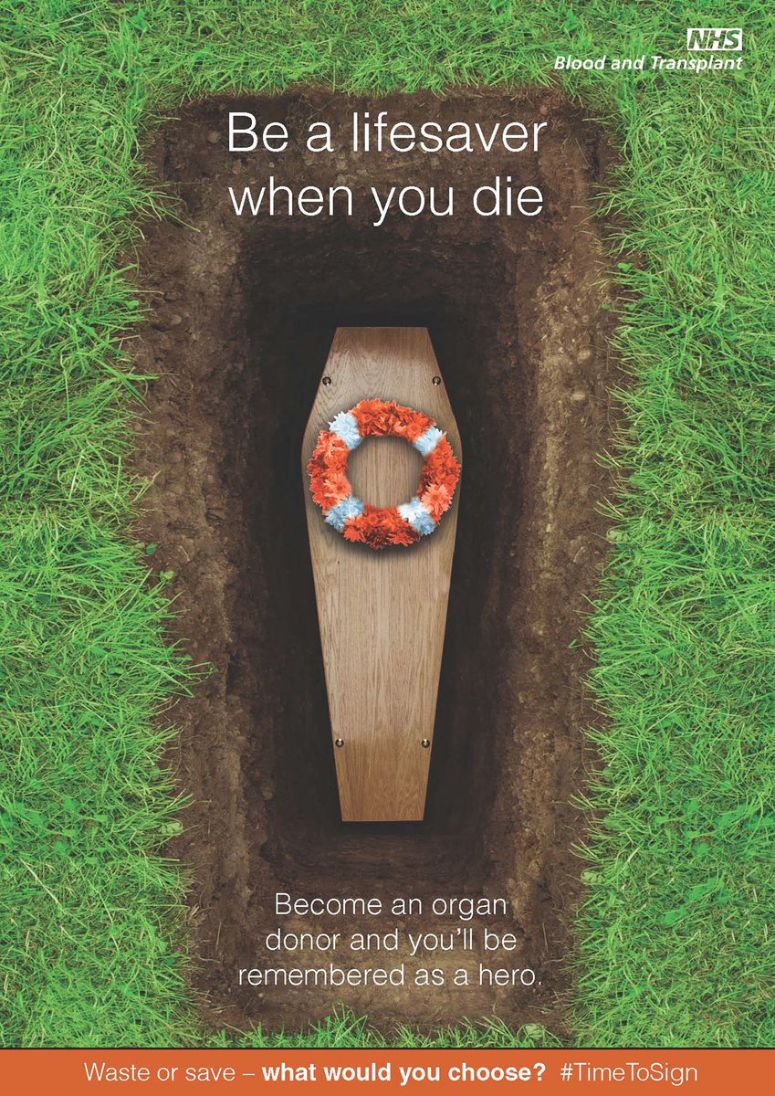 crackmatt's tweet photo. Going through some of my #advertising work from last year, this is probably my fave
#organdonation #NHS #timetosign https://t.co/yF4IUHZz1X https://t.co/O4BtOv0hjk