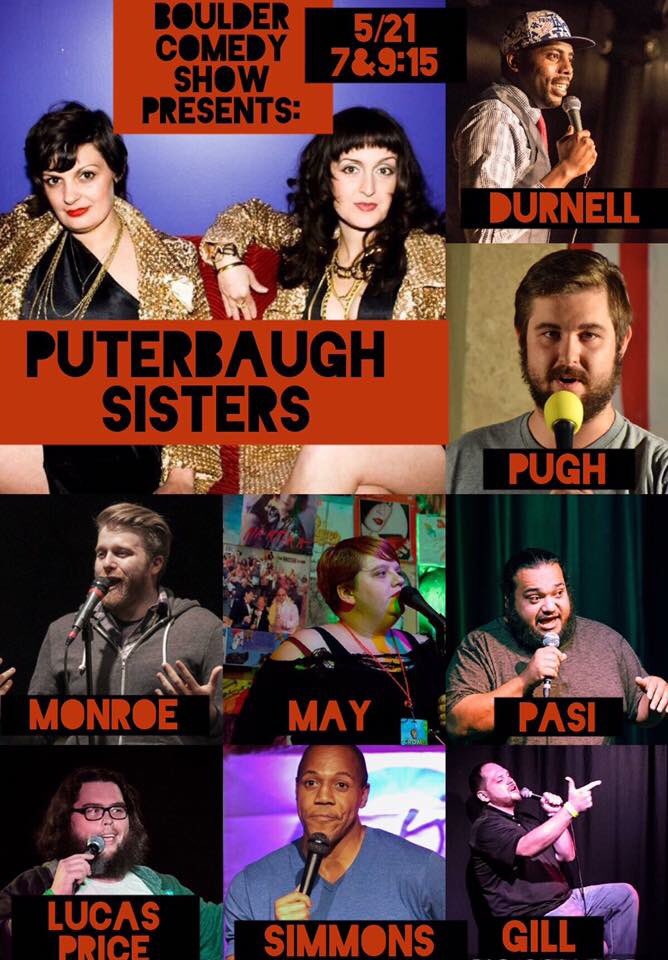 TONIGHT IN BOULDER @puterbaughs &amp; @Dputerbaugh headline the <a href="/bouldercomedy_/">Boulder Comedy Show</a> @ Bohemian Biergarten! Plus #cromcomedyfestival comics! 7 &amp; 9:15