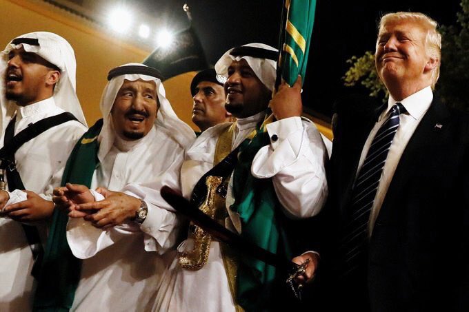 jo_seeker's tweet photo. Don't shelter the terrorists BUT stand with them!
yeee haaaa ....
#TrumpinSaudi #SaudiaArabia #saudiscum https://t.co/gxHFzODD7A