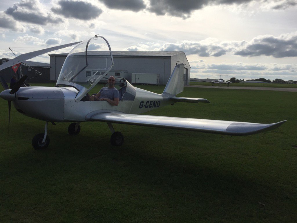 Flying experience at Sywell.  Totally awesome! Thanks to Phil for a great flight and letting me have a go. Amazing!