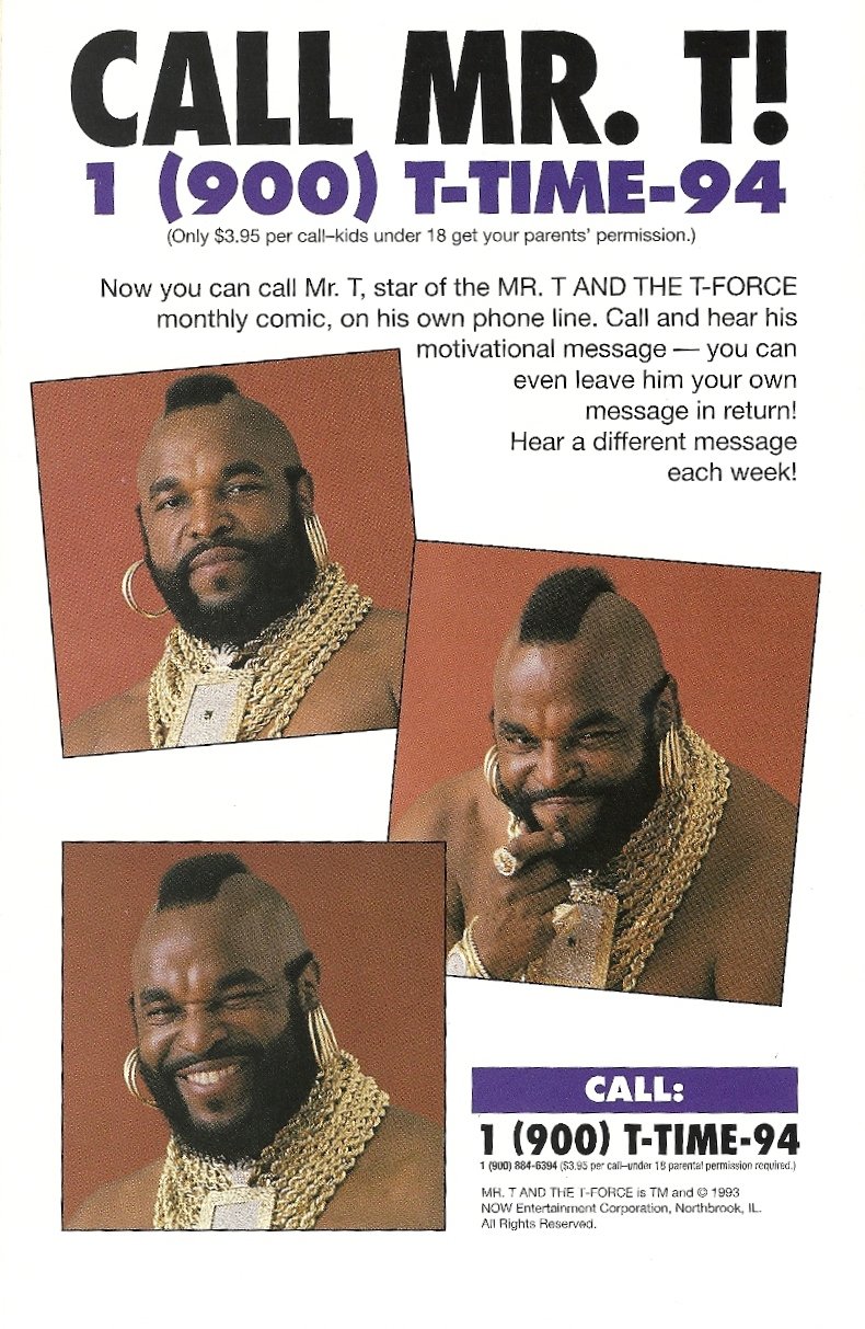 Happy birthday Mr T, 65 today! 