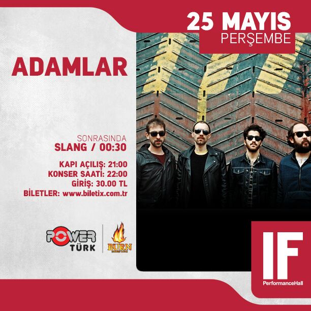 RT yapan 5 kişiye çift kişilik davetiye hediye! <a href="/IFPerformance/">IF PERFORMANCE HALL</a>  <a href="/theadamlar/">Adamlar</a>