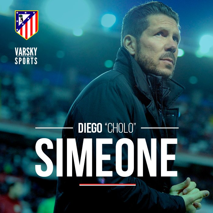 VSportsTM's tweet photo. "Me quedo en el Atlético Madrid porque este club tiene futuro", firma: Cholo Simeone https://t.co/Z4mKy5S27C